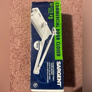 Sargent Commercial Door Closer B82302 size #3 Aluminum Finish